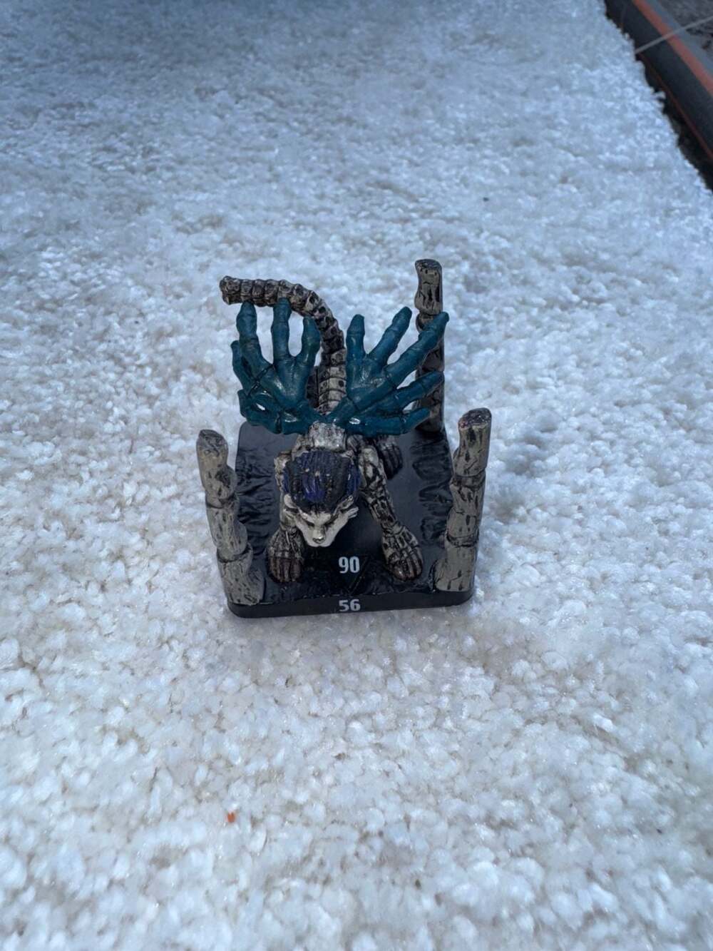 2003 Wizards of the Coast Duel Masters Bone Spider Mini Figure #90